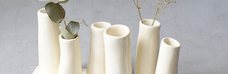 Ручная лепка: декоративная ваза в технике «пласт»